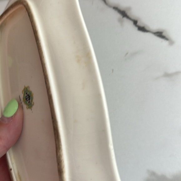 MM Japan Ceramic Floral Chintz Tray for Creamer & Sugar with Lid MMJ8 - Picture 8 of 8